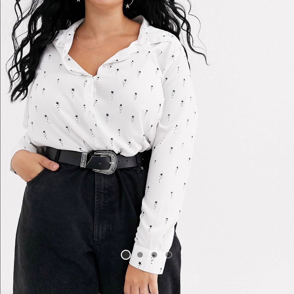 ASOS Curve Brave Soul button up